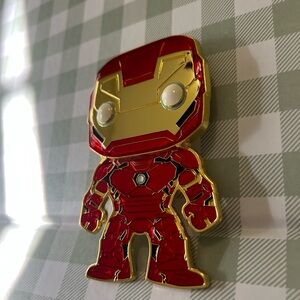 Large Disney Marvel Iron Man Funko Pop Pin